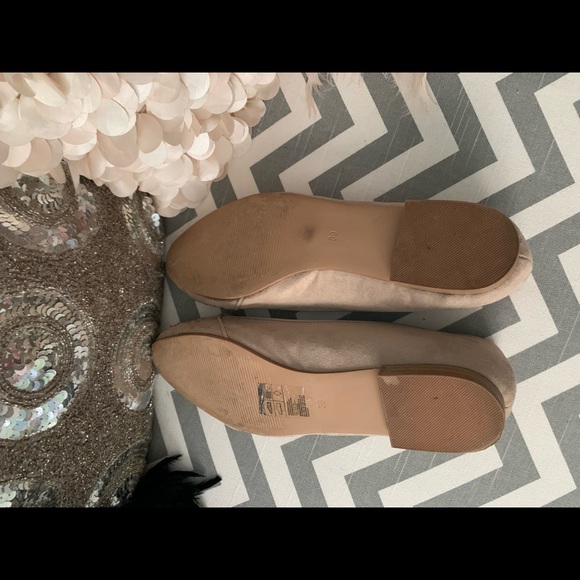H&M Camel Rhinestone Flats - Picture 6 of 10